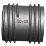 Image of AC60-OC spliced exhaust hose fitting.