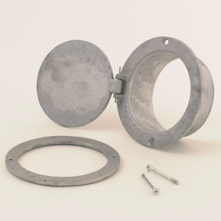 Rubber and Aluminum Door Ports, Garage Door Exhaust Ports Exhaust Away