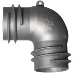 Image of AEL50 exhaust hose elbow fitting.