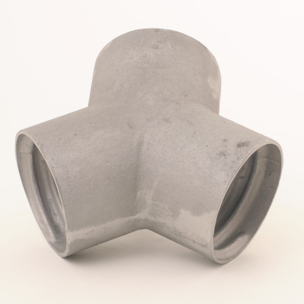 Aluminum Y Connectors Hose for 4 inch ID Exhaust Hoses Exhaust Away