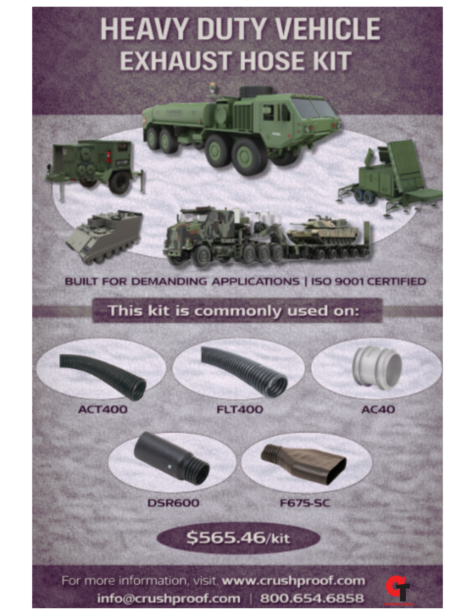 ExhaustAway Heavy Duty Kit